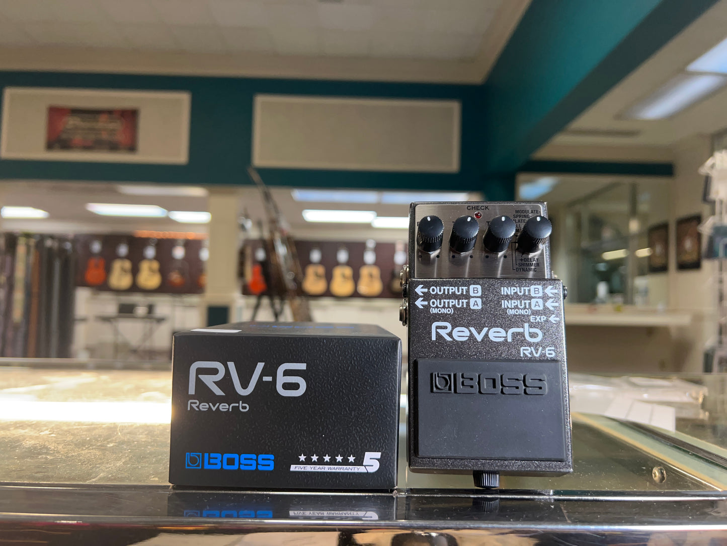Boss RV-6 Reverb