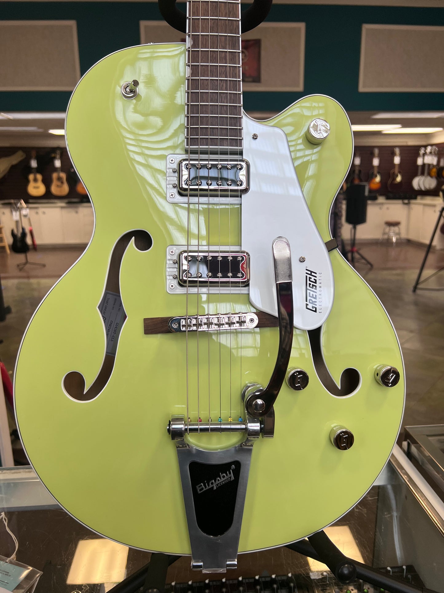 Gretsch 5420T Two-Tone Anniversary Green Hollow Body