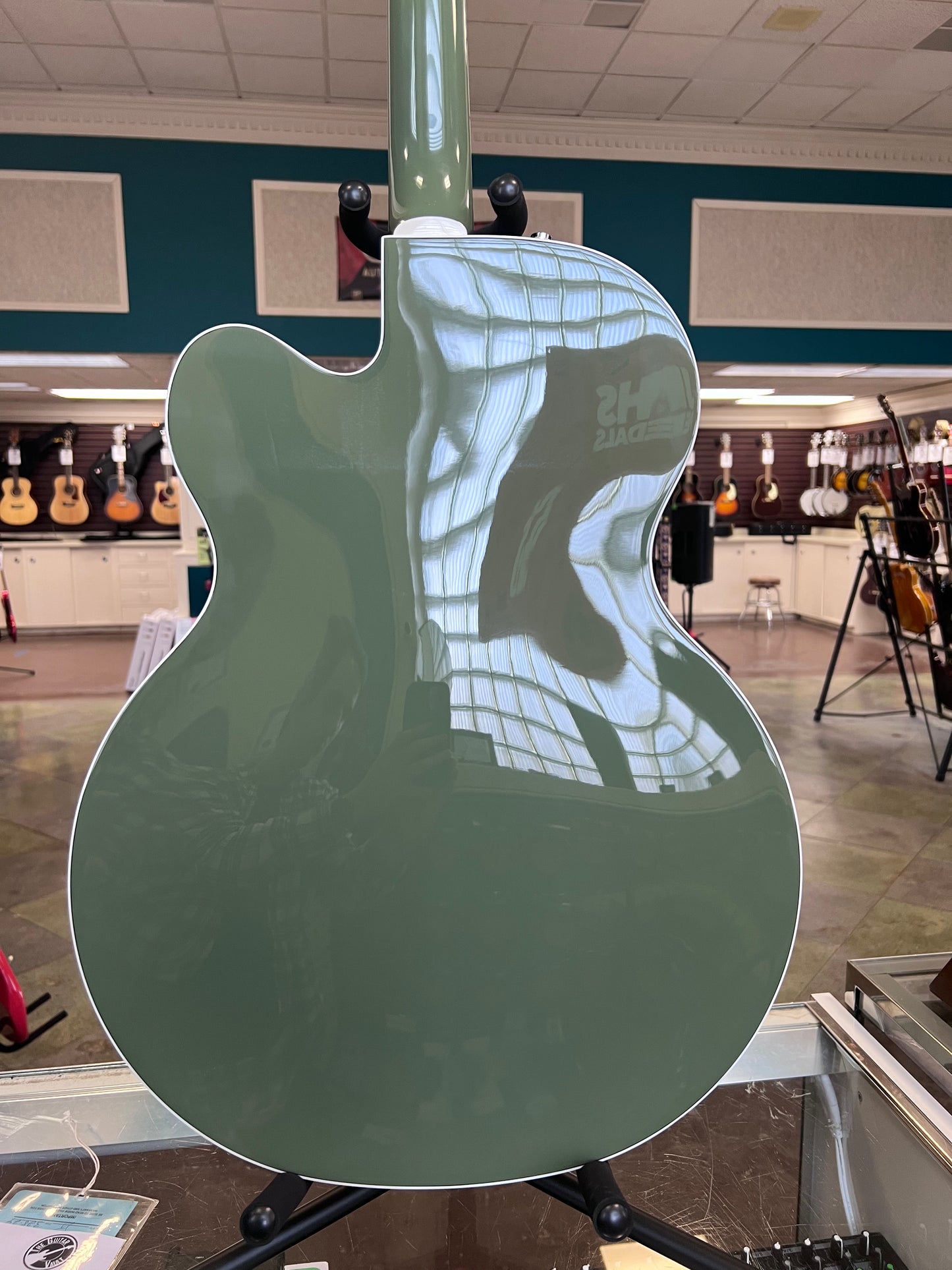 Gretsch 5420T Two-Tone Anniversary Green Hollow Body