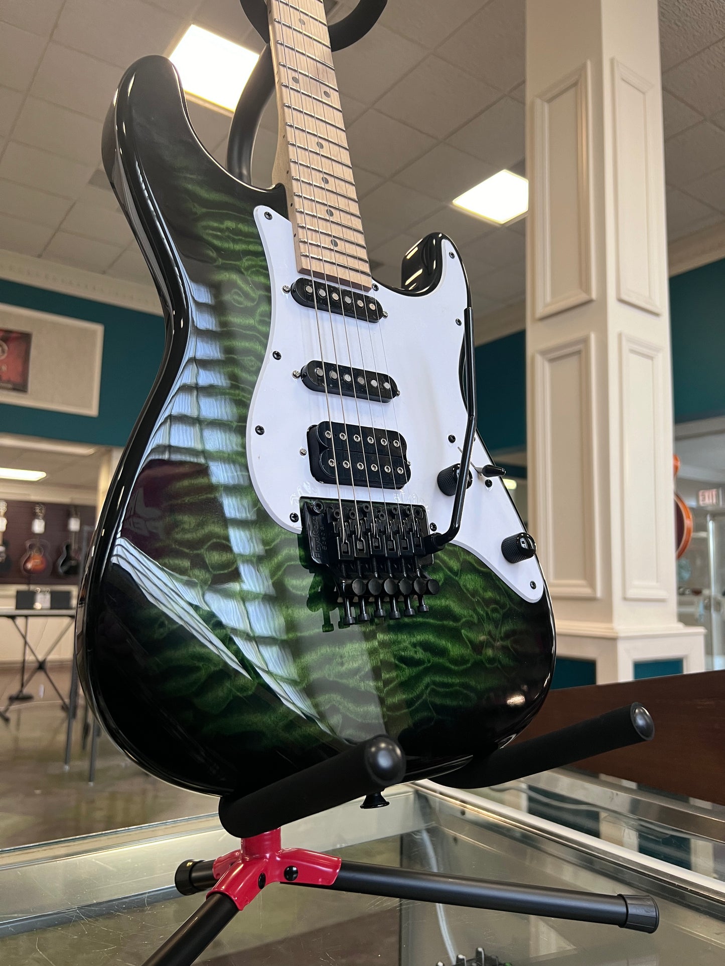 Jackson Adrian Smith Transparent Green X Series SDXQM